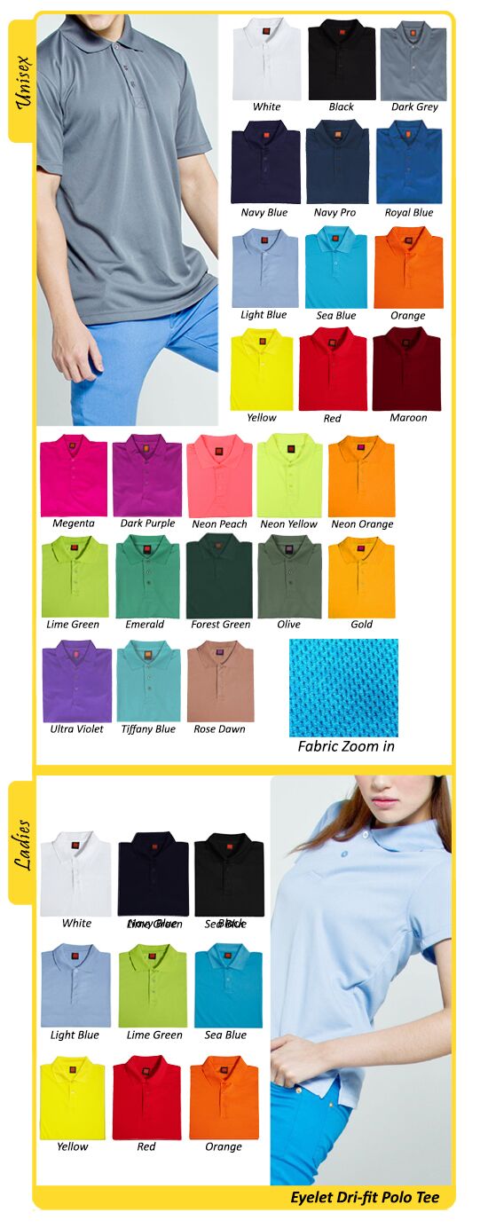 Dri-fit Polo Tee Singapore, GREAT Price FREE Delivery